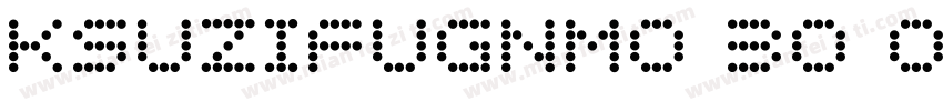 KSUZIFUGNM0 30 00字体转换